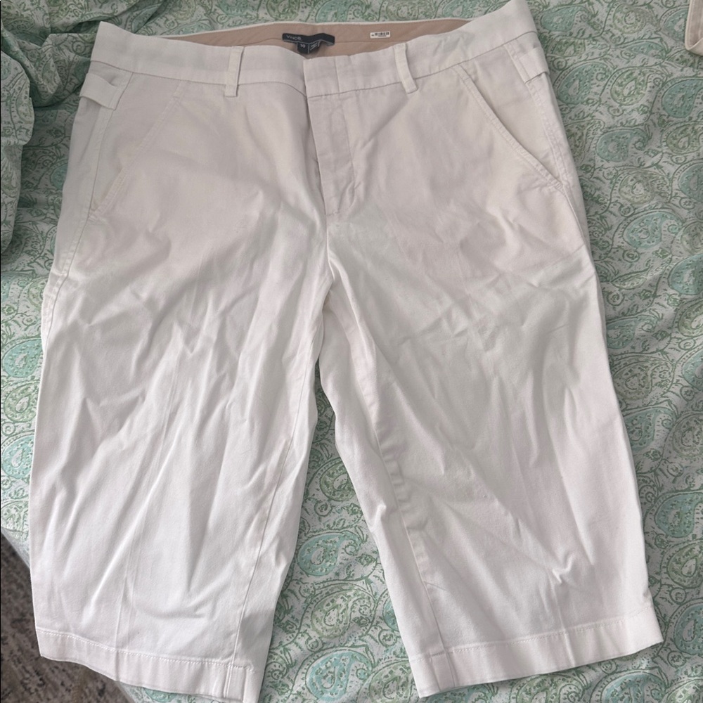 Vince White Women’s Bermuda Shorts